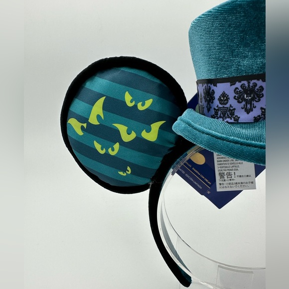 Disney Mickey Mouse: The Main Attraction Ear Headband The Haunted Mansion NWT - Picture 4 of 9